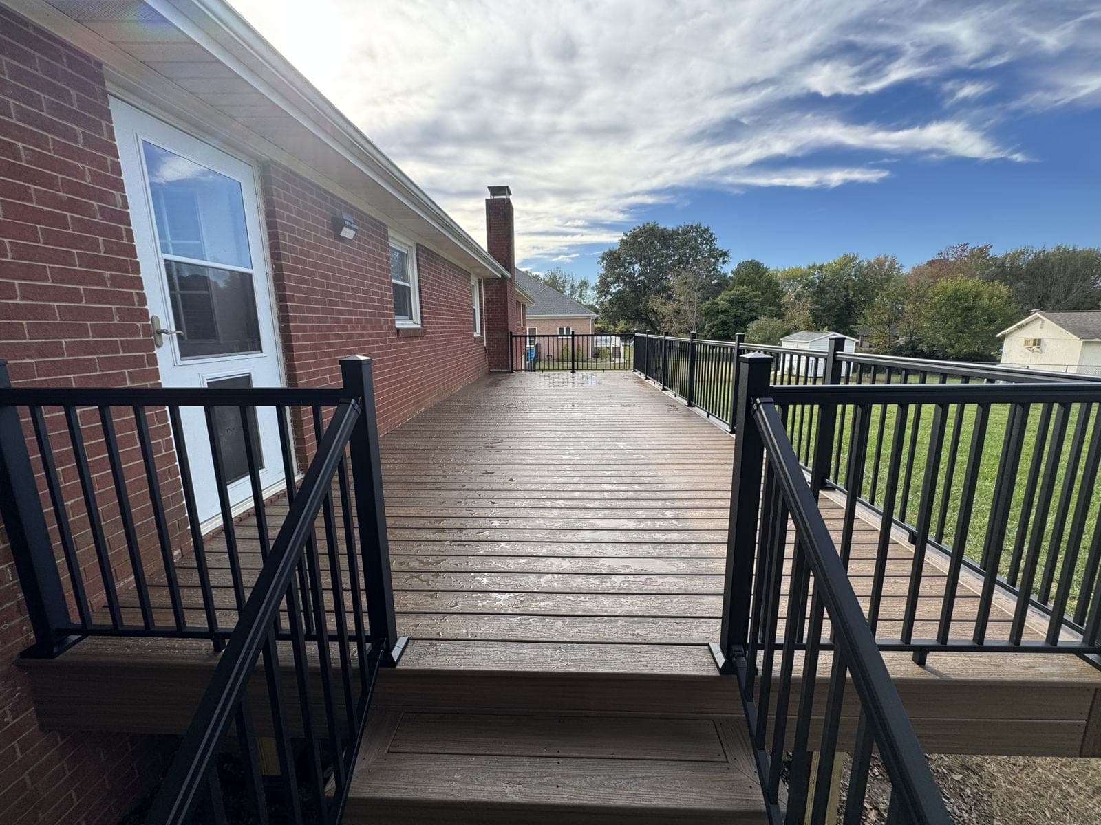 Composite and pressure-treated wood decking comparison for South Carolina homes.