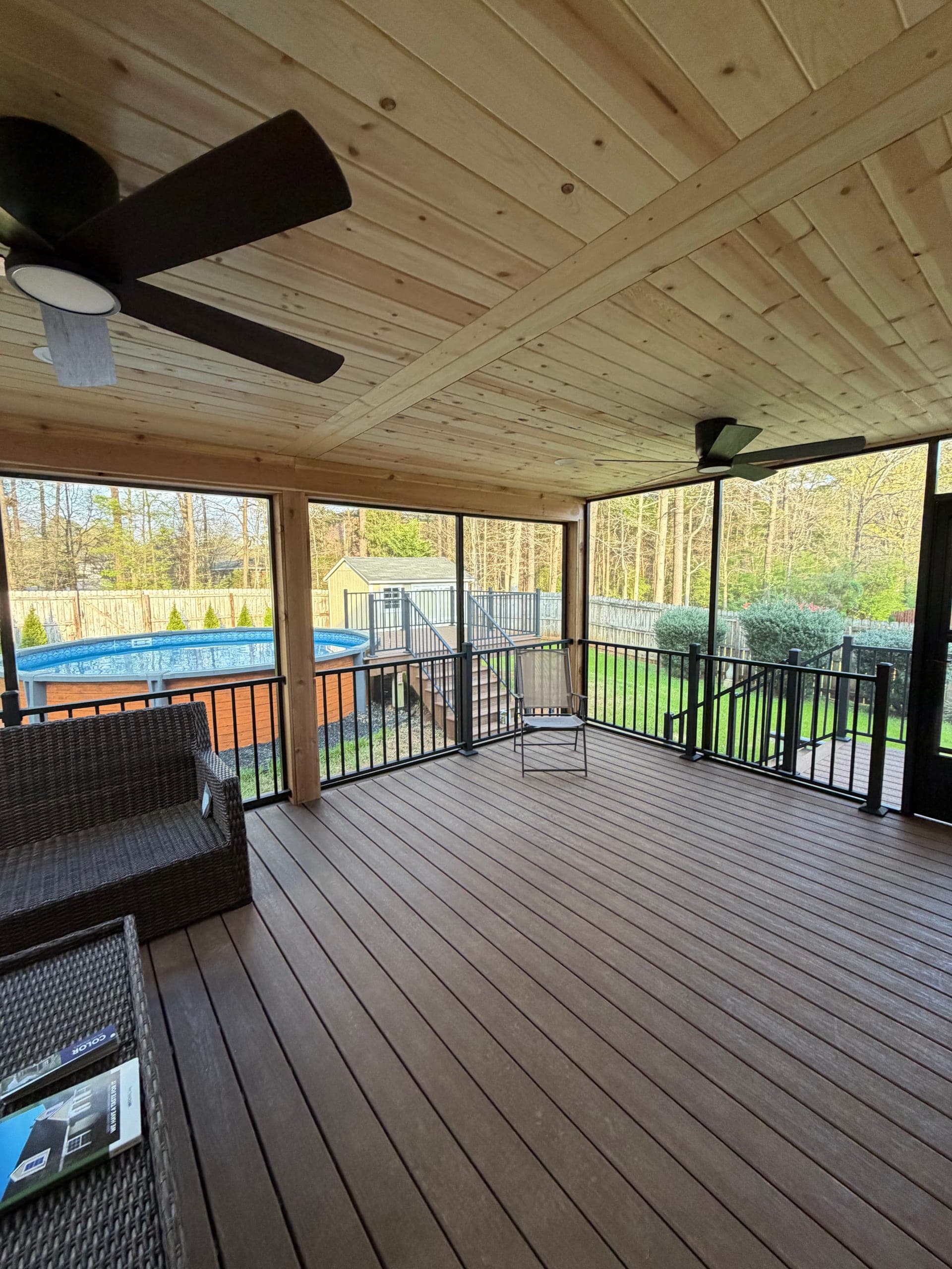 Interior renovation by Compass Contracting